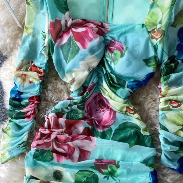 The new package buttocks of cultivate one’s morality dress in the spring and autumn fashion knee-length dress - Image 5