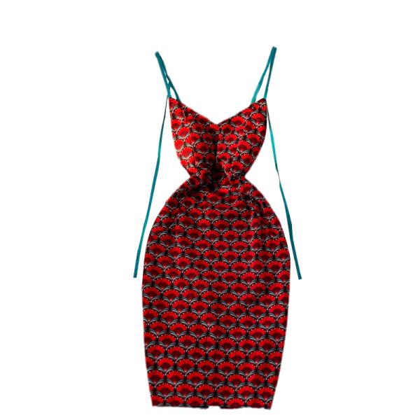 French Style Retro Slit Suspender Dress for Women Summer Floral Skirt Sexy Backless Slim-Fit Figure Flattering Sheath Dress - Image 6